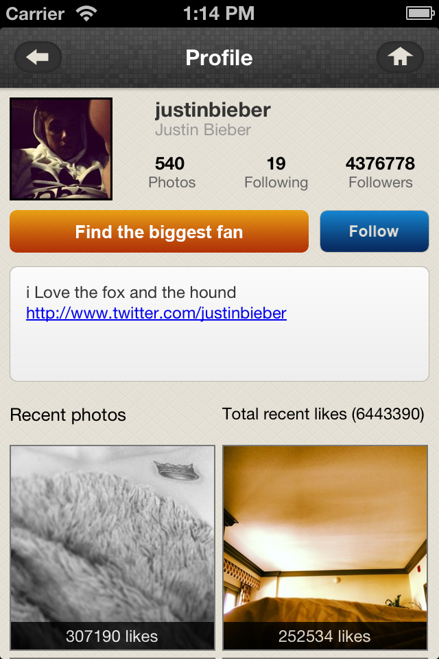 iPhone Screenshot 1